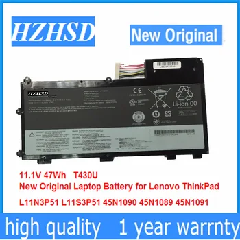 11,1 V 47Wh T430U Нова Оригинална Батерия за лаптоп Lenovo ThinkPad L11N3P51 L11S3P51 45N1090 45N1089 45N1091