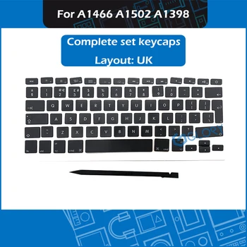 50 компл./лот AP08 AP11 Ключ A1466 A1502 A1398 Великобритания Keycap комплект за Macbook Air Pro Retina 13 